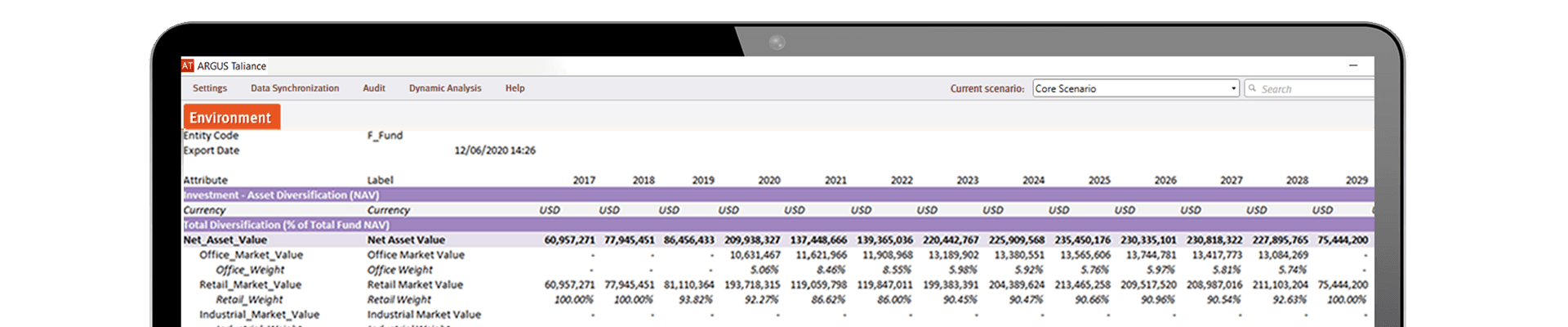 Solutions ARGUSTaliance Stats x